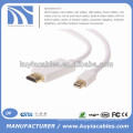 6FT / 1.8M Mini DP al cable de HDMI para Macbook